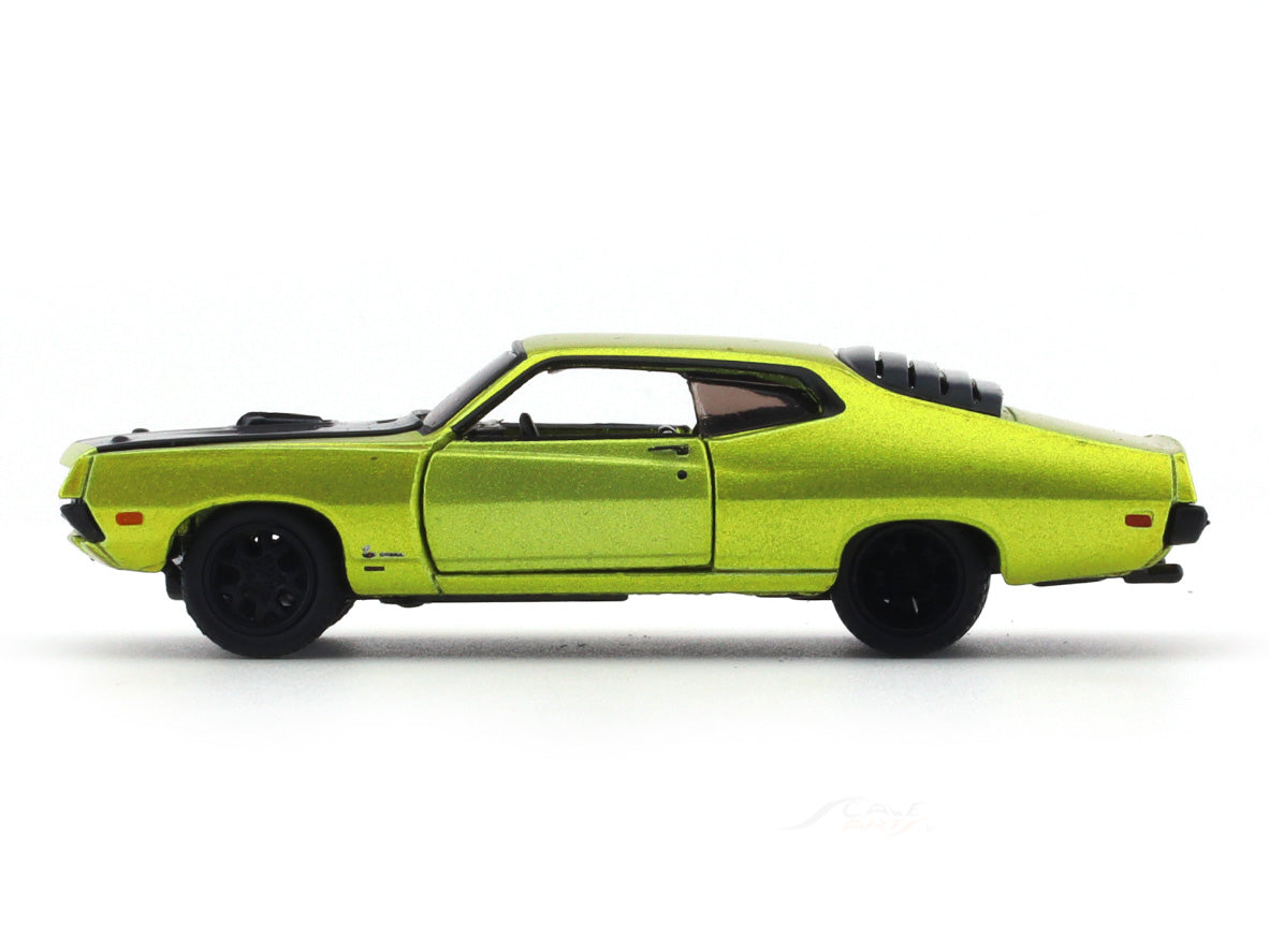1970 Ford Torino Cobra green 1:64 M2 Machines diecast scale model collectible