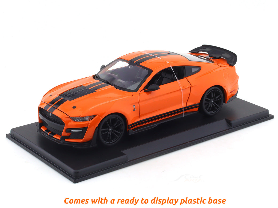 2020 Ford Shelby Mustang GT500 orange 1:24 Maisto diecast alloy scale model car