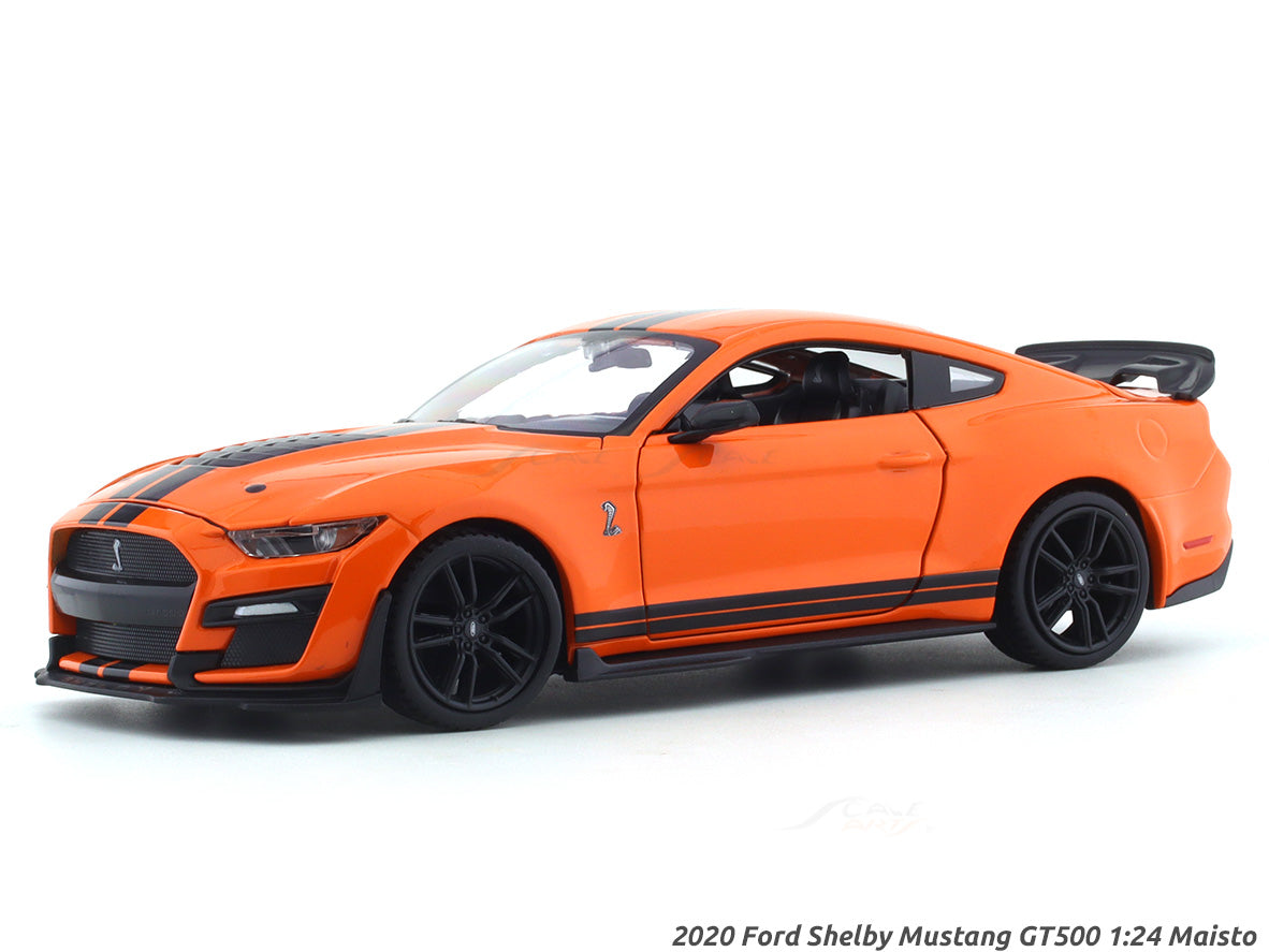 2020 Ford Shelby Mustang GT500 orange 1:24 Maisto diecast alloy scale model car